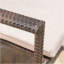 Chaise de salle à manger San Pico - Brun multi, 1 pièce avec coussin