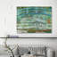 Water Lily Pond by Claude Monet - Wrapped Canvas Painting-1801194680