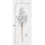 Baie de houx artificielle 18 "pour jet de Noël, champagne, ensemble de 3-306504665
