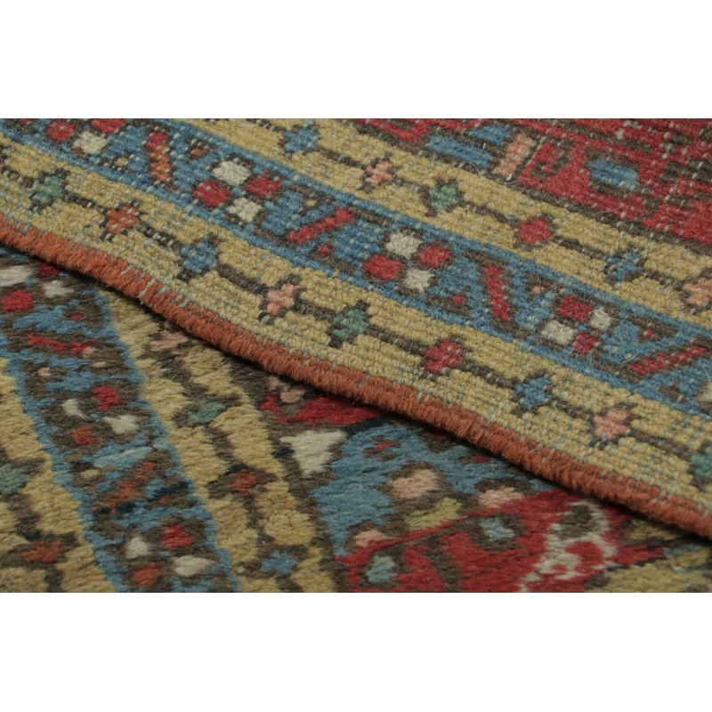 One-of-a-Kind 1'10"x9'0" Hand Knotted Area Rug