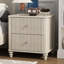 Ensemble de chambre à coucher 3 pièces avec lit et 2 tables de chevet-299293720-299293722