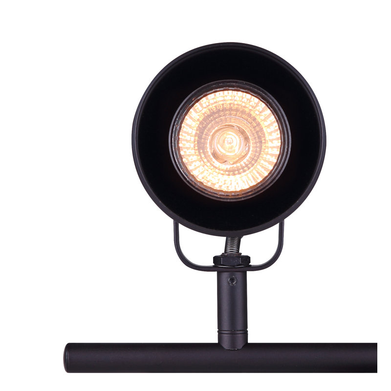 Fedler 29'' 4 -Light Fixed Track Track Kit with Dimmable and Adjustable Head, Oil Rubbed Bronze