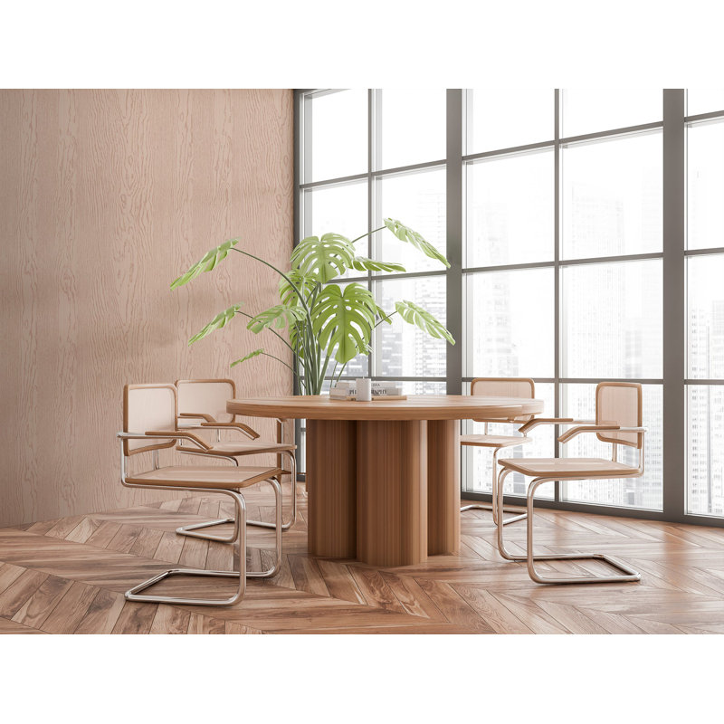 Urban Timber - Clay Brown Wood Wallpaper