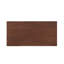 Table basse de style moderne avec 2 tiroirs, finition brune, placage de noyer pour table de salon, brun, décor rétro