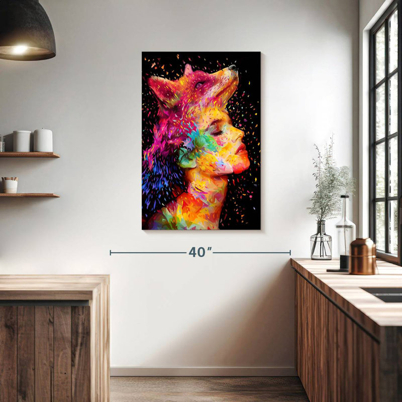 Leisha Symbiosis, 39" H x 26" W