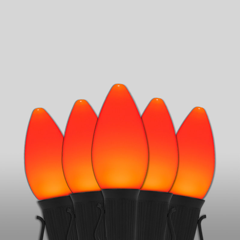 600'' String Lights, Orange