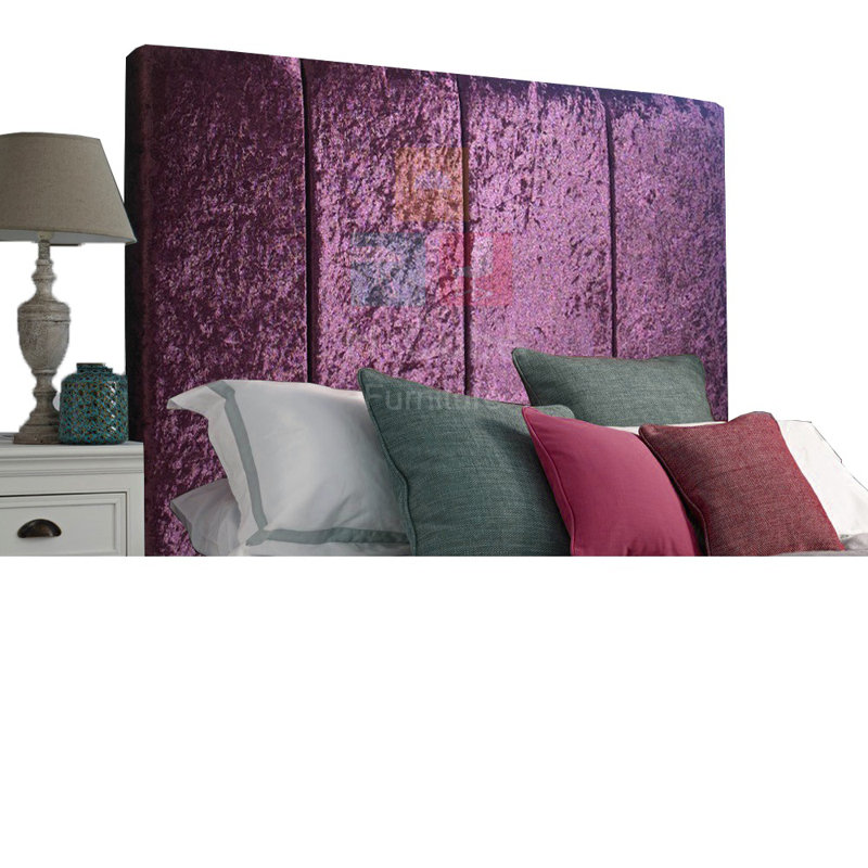 Alton Upholstered Headboard, Single (3'), Purple