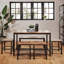 Alodie 4 - Person Dining Set