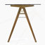 Bureau d'ordinateur bureau à domicile, grand bureau, bureau d'ordinateur moderne, table de réunion, mobilier professionnel pour bureau à domicile, couleur naturelle