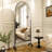 Louene Aluminium Arch Floor Mirror-725031036