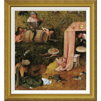 " Allegory Of Gluttony And Lust " by Hieronymus Bosch