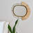 Afat Metal Flat Wall Mirror