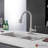 Mondawe Pull Down Kitchen Faucet-72651097