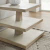Table de bout avec tablette de rangement Cascade