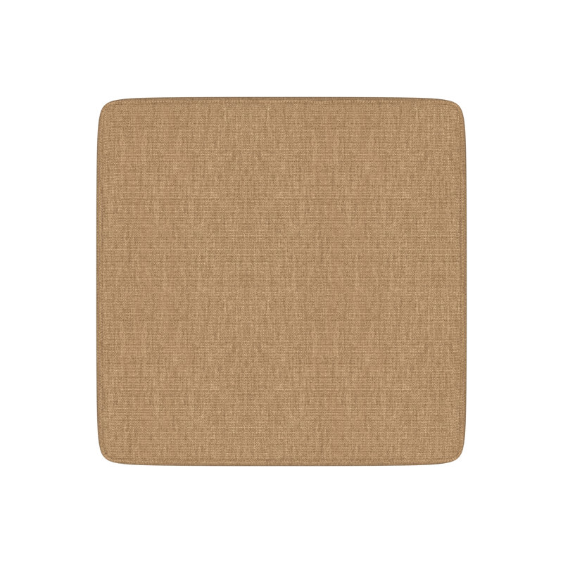 Sunbrella® Outdoor 2.75'' Dining Chair Seat Cushion, Sunbrella® Canvas Heather Beige