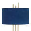 Lampe de table Velvet Radiance - plaqué or - ensemble de 2