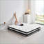 Matelas 12 pouces pleine grandeur respirant Cool Oeko-Tex 100 housses à ressorts ensachés en mousse à mémoire de forme hybride | Mousse et ressort | Blanc + noir-1844136667