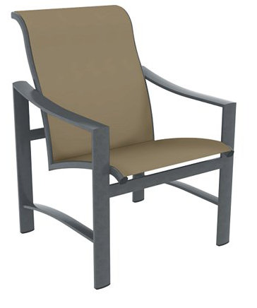 Outdoor Dining Armchair, Bogota, Graphite