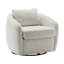 Fauteuil demi-tonneau pivotant rembourré Balvir-1102987167-1102531339