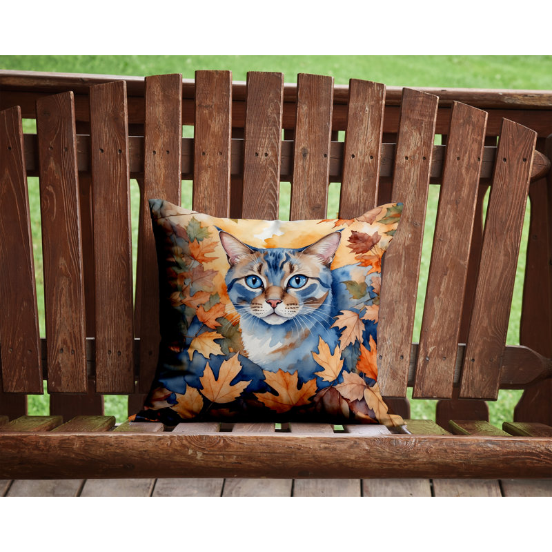 Coussin Ojos Azules, Carré 14 po