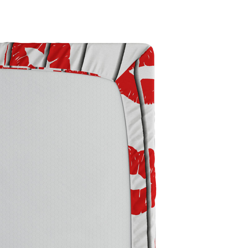 Drap-housse rayé glamour, Drap-housse grand