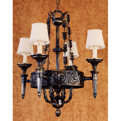 Decastro 4 - Light Shaded Chandelier