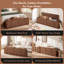 Banc de rangement rabattable Morden de 122 cm de large pour chambre à coucher-867793542