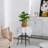 Adcock 22in Artificial Fiddle Leaf Fig Plant in Basket, Faux Green Plant, Fake Tree for Home Décor-364622779