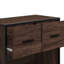 60cm W Metal Bedside Table-2140315959