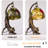 15 Inch High Artistic Cat-shaped Stained Glass Table Lamp; Tiffany Style Bedside Lamp