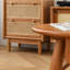 Vitrine en bois massif moderne et simple
