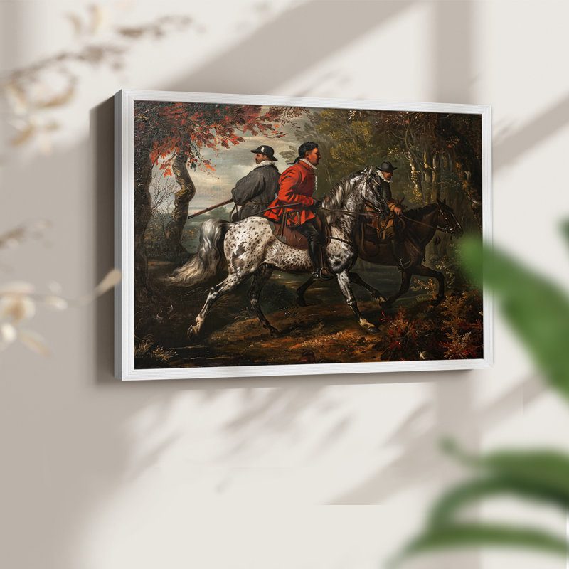 Faune - LIX - Reproduction encadrée - Restickable, H 22 po x l 28 po, Blanc