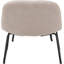 Chiara Upholstered Side Chair with Footstool