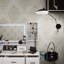 Dressing Table With Led 3-Colour Illuminated Mirror And Power Outlet