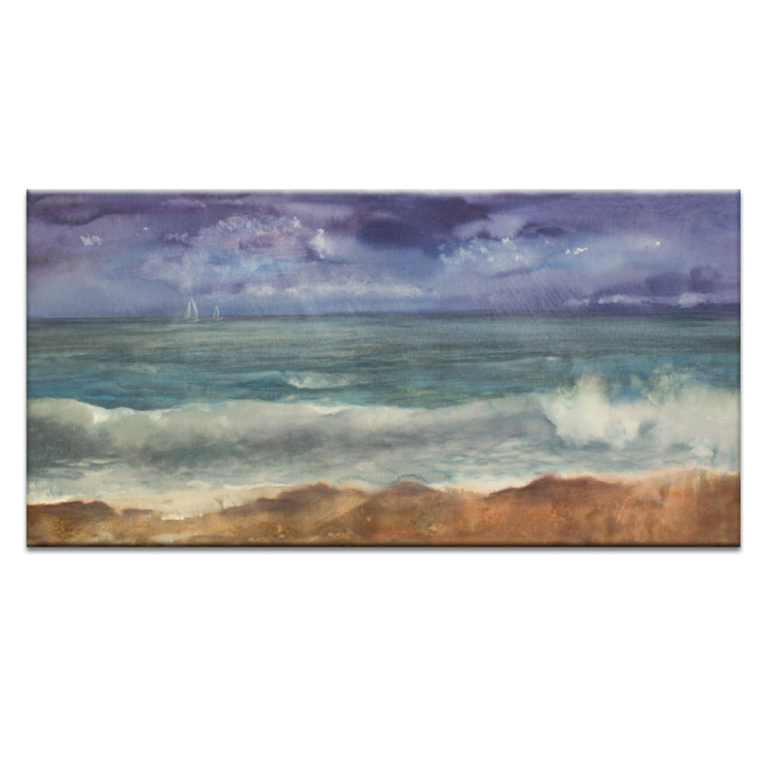 Squall by Jennifer Webb - Wrapped Canvas Print