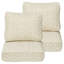 Ensemble de coussins de dossier de chaise d'extérieur 6 pouces Sunbrella-1036065520-1022034194