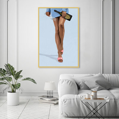 Cadre flottant Going Out - impression sur toile