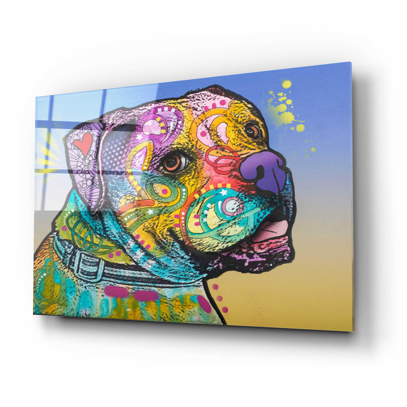 "Deuce-007" par Dean Russo, H 16 po x l 24 po x P 0,2 po