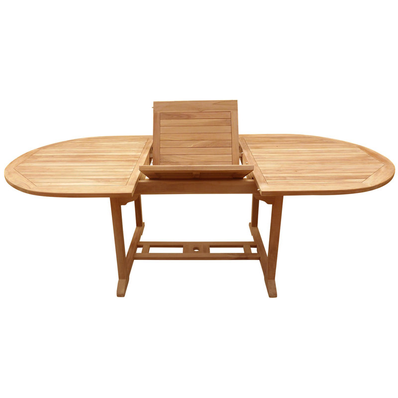 Dacia Outdoor Oval Teak Dining Table