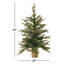 Faux Pine Tree in Burlap Pot Liner-869608012