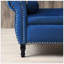 Banc de rangement multifonctionnel en velours avec boutons Aijia-129895222-129895224