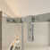 36'' W x 72'' H Pivot Frameless Neo-Angle Reversible Shower Enclosure