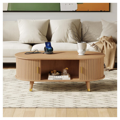 Table basse 42,5 po Mid-Century Modern