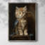 ANIMALS Series CXCII, reproduction encadrée - bois massif