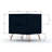 Rockefeller 20" Nightstand In Midnight Blue (2-Drawer)-238041620