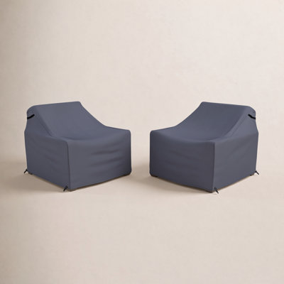 Donnie Acacia Outdoor Lounge Chair , Sunbrella® Cushions Included (Set of 2)
