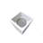 Square Grove Column Planter - White