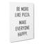 Like Pizza - Wrapped Canvas-61881944