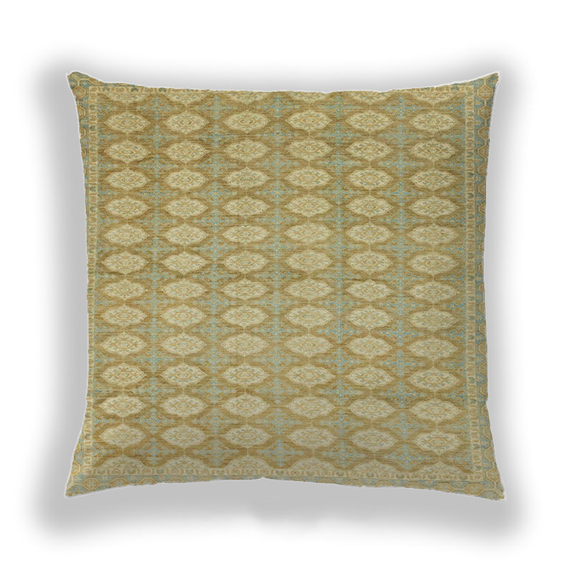 Housse et insert de coussin carré Egwin, Microsuède