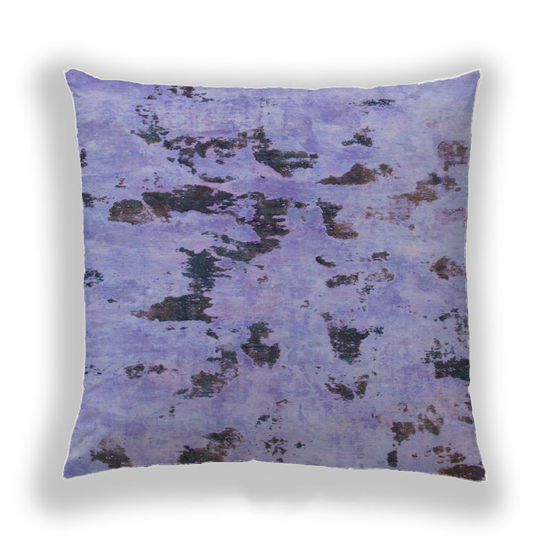 Coussin décoratif abstrait 1019, Microsuède